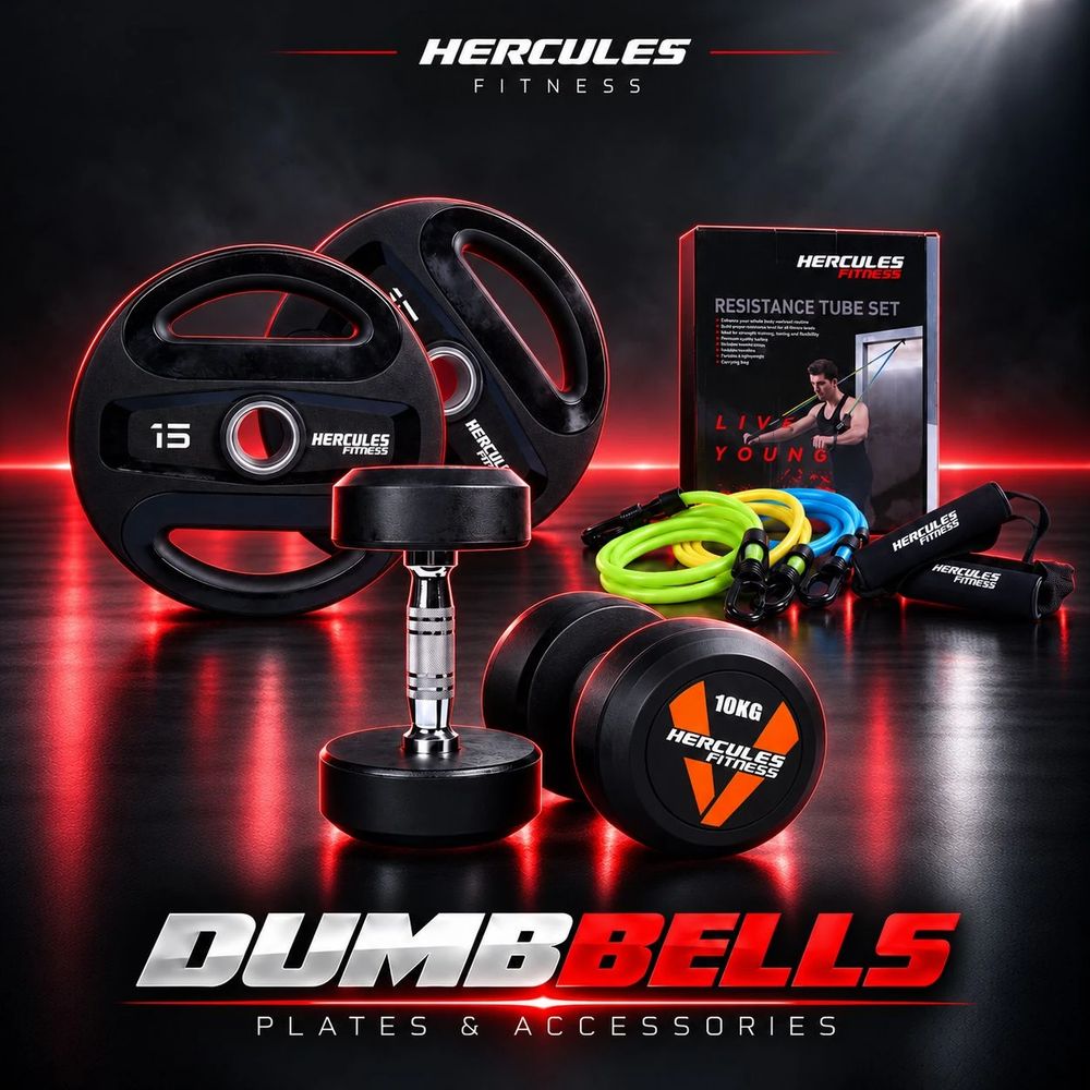 Dumbbells plates & accessories