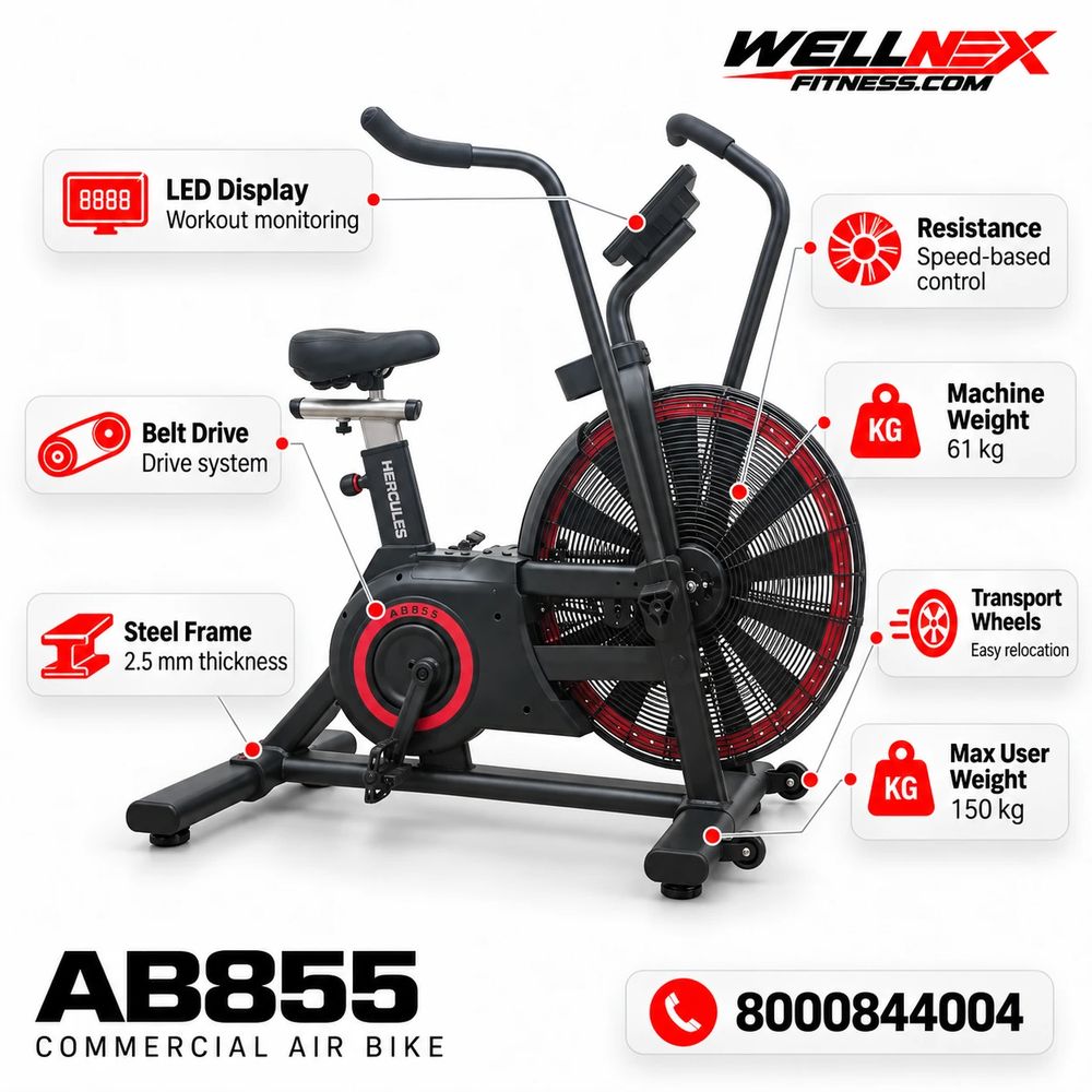 AB855 commercial air bike, photo 2