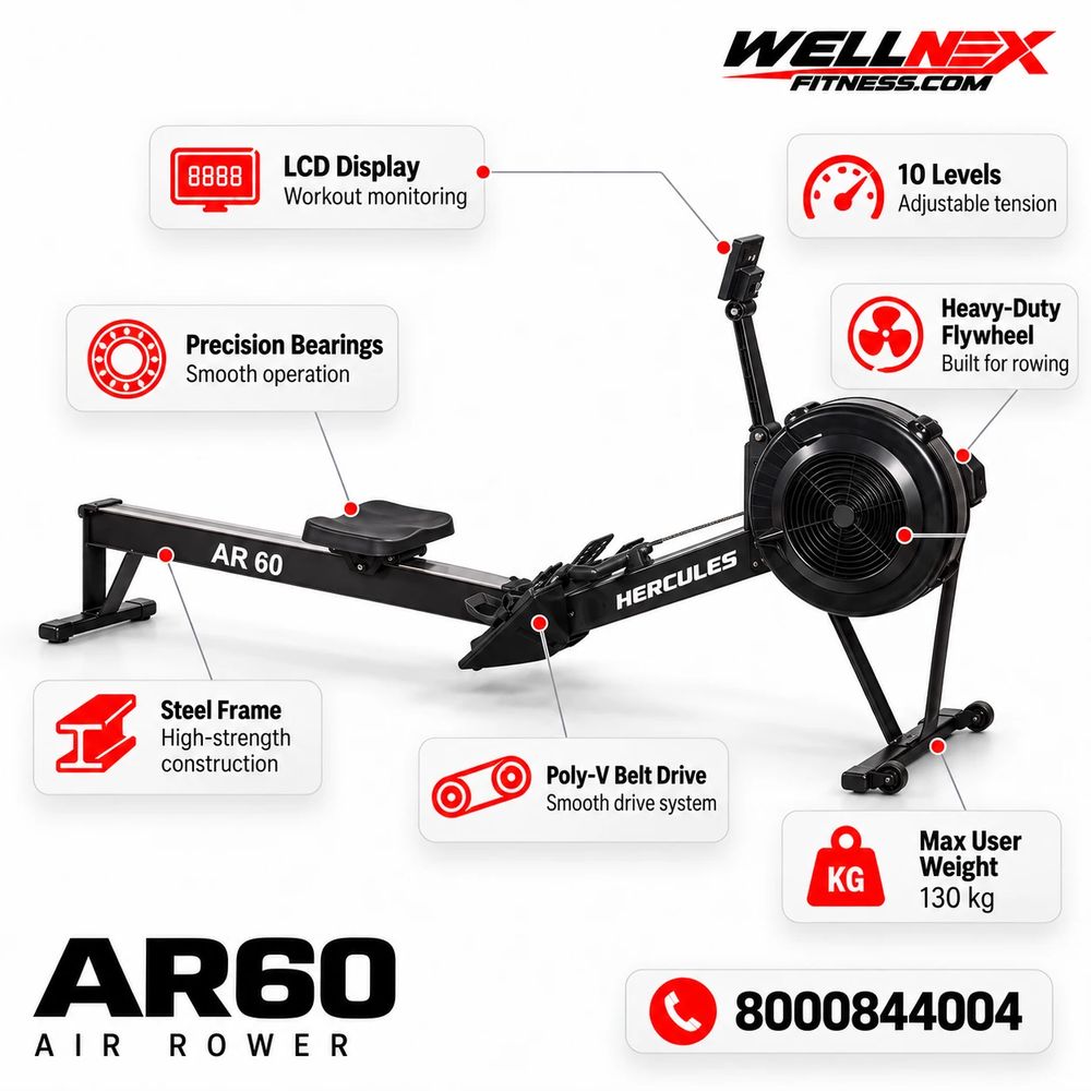 AR60 rowing machine, photo 2